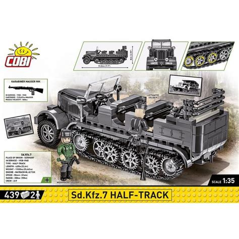 Sd.Kfz. 7 Half-Track (COBI-2275) \ Tanks and vehicles \ Cobi.eu