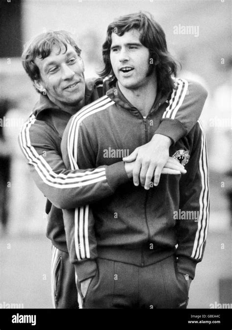 Football world cup 1974 gerd muller Black and White Stock Photos & Images - Alamy