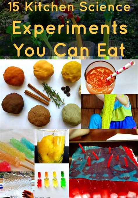 15 Kitchen Science Experiments You Can Eat