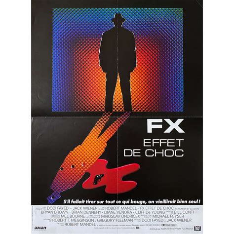 F/X French Movie Poster - 15x21 in. - 1986