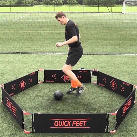 Quick Feet Soccer Trainer Videos. Shows drills and upgrade options. | Soccer trainer, Soccer ...