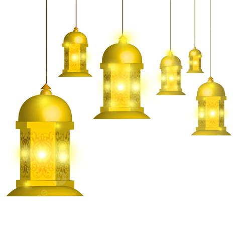 Ramadan Lantern PNG Transparent, Golden Ramadan Lanterns, Ramadan ...