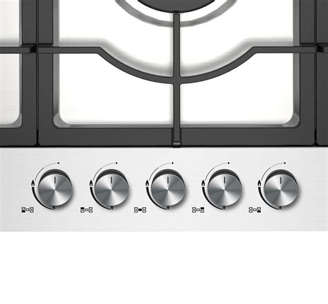 Buy Cookology GH905SS Kitchen Hob | 90cm Built-in 5 Burner Gas Hob in Stainless Steel & Wok ...