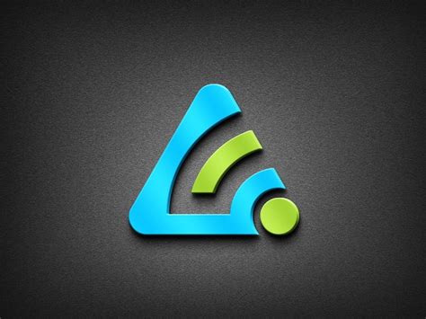 Premium PSD | 3d logo mockup