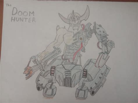 I drew my favorite demon! : Doom