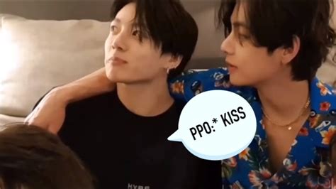 Taekook kissing through the years - YouTube