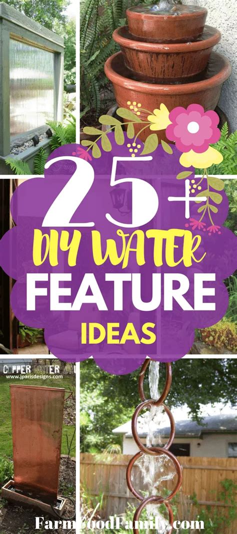 25+ Creative DIY Water Feature Ideas To Adorn Your Garden | Diy water feature, Diy water ...