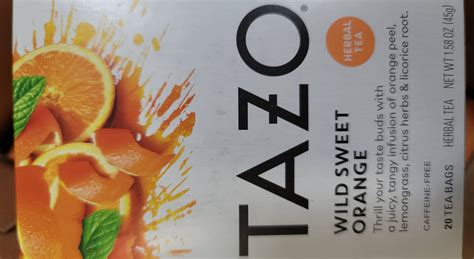 Tazo Tea Wild Sweet Orange - 1.58oz