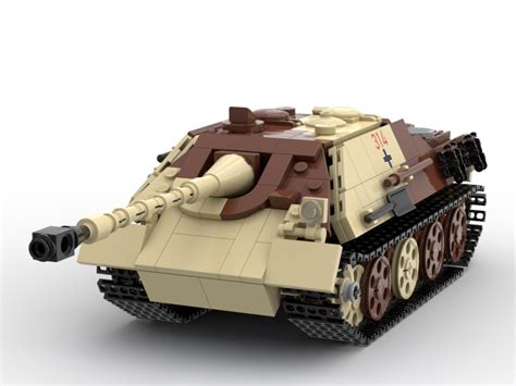 LEGO MOC Jagdpanther tank destroyer (summer camouflage) by ...