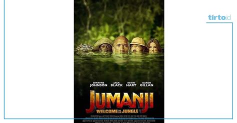 Sinopsis Jumanji: Welcome to the Jungle dan Aksi Dwayne Johnson