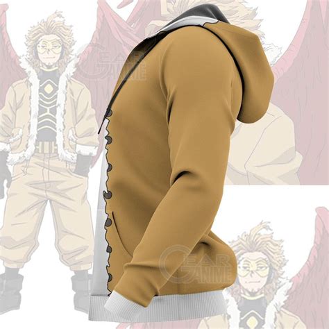 Hawks Zip Hoodie Keigo Takami Cosplay Costumes - Gear Anime