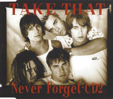 Take That – Never Forget (1995, CD2, CD) - Discogs