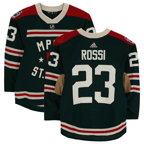 Marco Rossi Minnesota Wild 2022 NHL Winter Classic Player-Issued Jersey - NHL Auctions