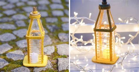 Repurposed Plastic Bottle Lantern Craft - DIY & Crafts