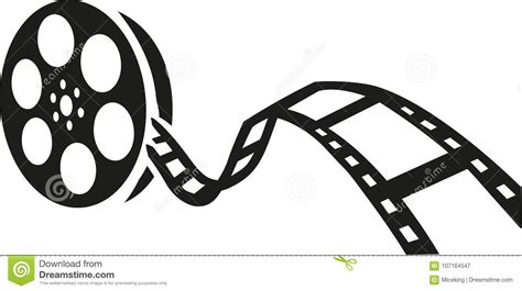 Film Reel Icon Stock Image | CartoonDealer.com #163995529