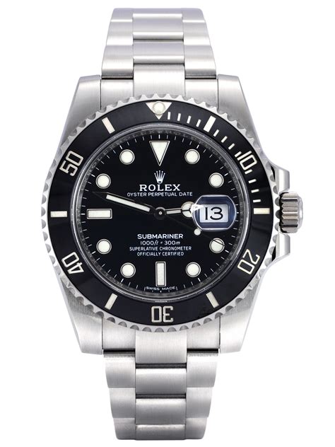 Buy Second Hand Rolex Submariner Date 116610LN Stainless Steel 2018