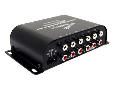 Audiopipe Multi-Audio Signal Splitter Amplifier 3 Rca Outputs W/ Built ...