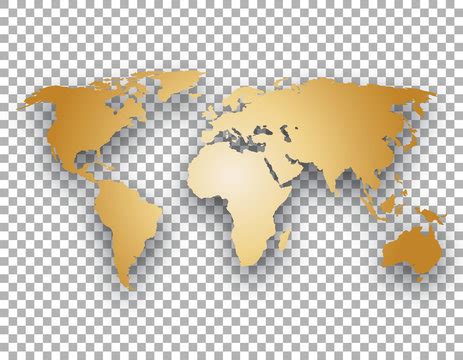 Transparent Gold World Map Images – Browse 757 Stock Photos, Vectors, and Video | Adobe Stock