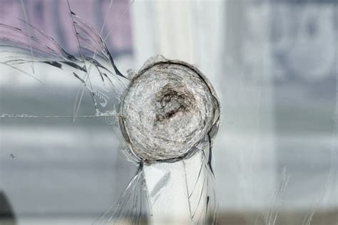 Broken glass with cracks stock photo. Image of structure - 267392396