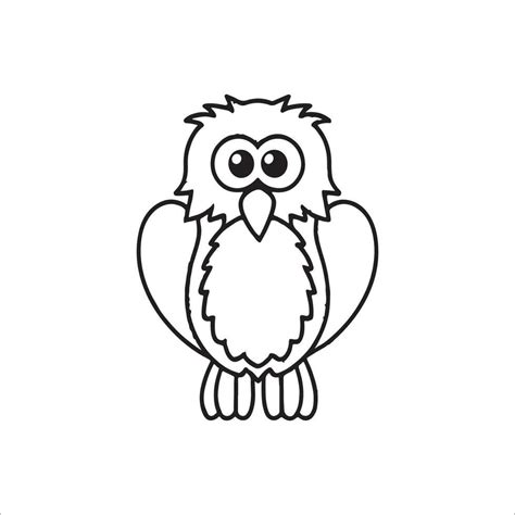 Red tailed-Hawk cartoon coloring page illustration vector for kids coloring book 35298796 Vector ...