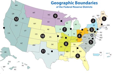 Federal Reserve Districts and Regional Banks Definition | MyPivots