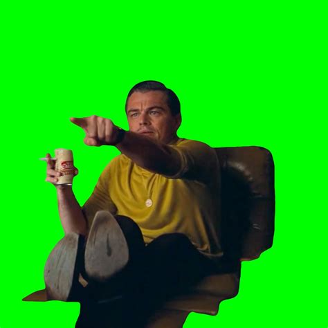 Pointing Leonardo DiCaprio meme - Once Upon A Time in Hollywood (Green ...