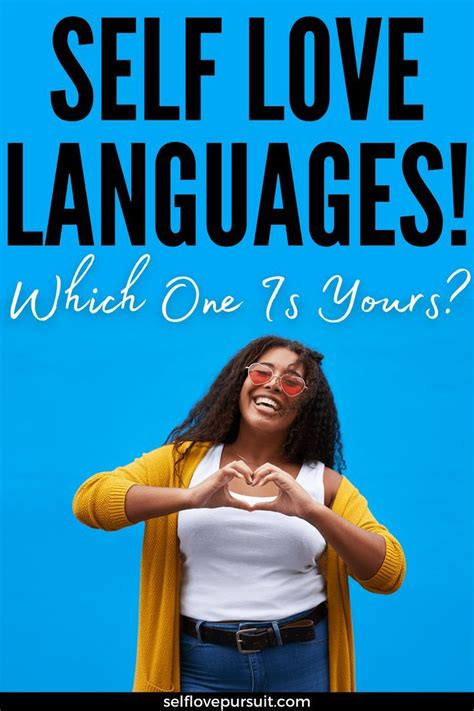 5 Awesome Self Love Languages! Which One Is Yours? | Love languages ...