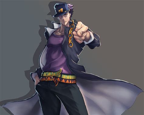 Download Hat Coat JoJo's Bizarre Adventure: Stardust Crusaders Jotaro Kujo Anime Jojo's Bizarre ...