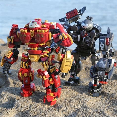 Ready stock Iron Man Hulkbuster Robot Lego Building Blocks Hulk The ...