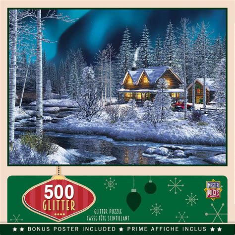 Northern Lights, 500 Pieces, MasterPieces | Puzzle Warehouse