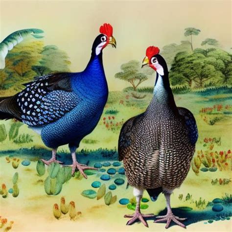 breeds of guinea fowl