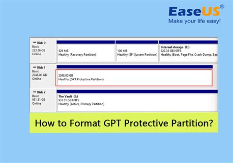 Can I Format GPT Protective Partition? Yes or No, Your Answer Is Here ...