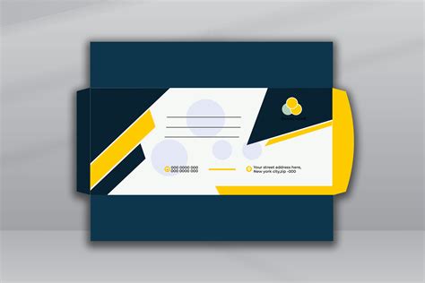 Business Card Envelope Design Graphic by VMSIT · Creative Fabrica