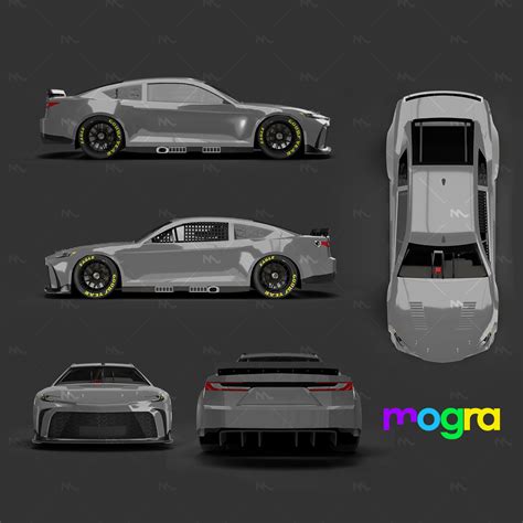 NASCAR Gen 7 Toyota Camry 2024 Premium Template - Motorsport Graphics