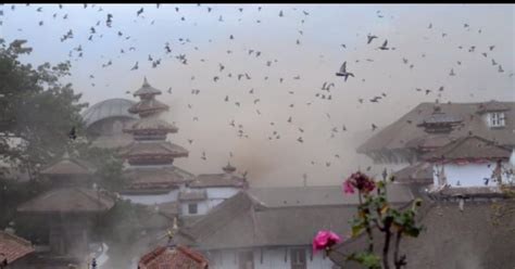 Video Captures Moment of Nepal Earthquake