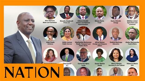 Appointed Cabinet Secretaries In Kenya 2022 | Homeminimalisite.com