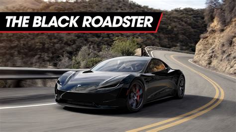 The Black Tesla Roadster - Slideshow - YouTube