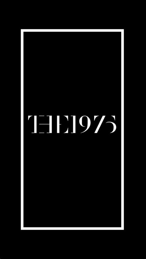 The 1975 Logo Black