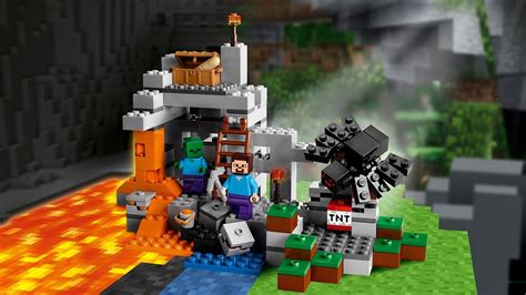 The Cave 21113 - LEGO Minecraft Sets - LEGO.com for kids - AU