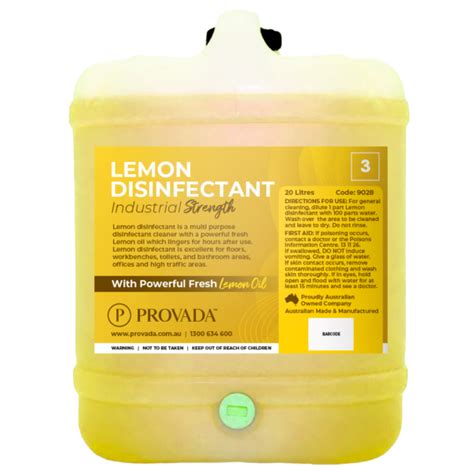 20L Lemon Disinfectant - Paper Plus