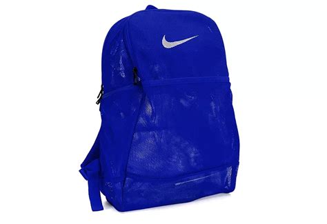 White Nike Mens Brasilia Mesh Backpack | Rack Room Shoes