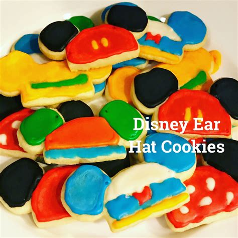 Disney Ear Hat Cookies - Drop of Disney | Recipe | Disney ears hat ...