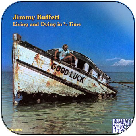 Jimmy Buffett Margaritaville Album Cover Sticker Album Cover Sticker