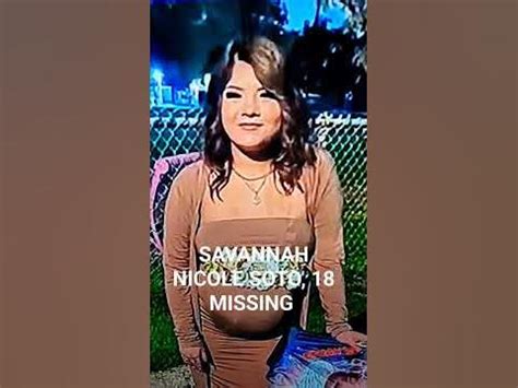 SAVANNAH NICOLE SOTO, 18 MISSING IF YOU SEE HER CALL 210 821-3259 - YouTube