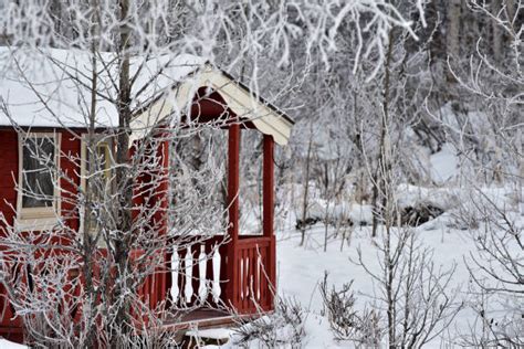 Best Alaska Cabin Snow Stock Photos, Pictures & Royalty-Free Images ...