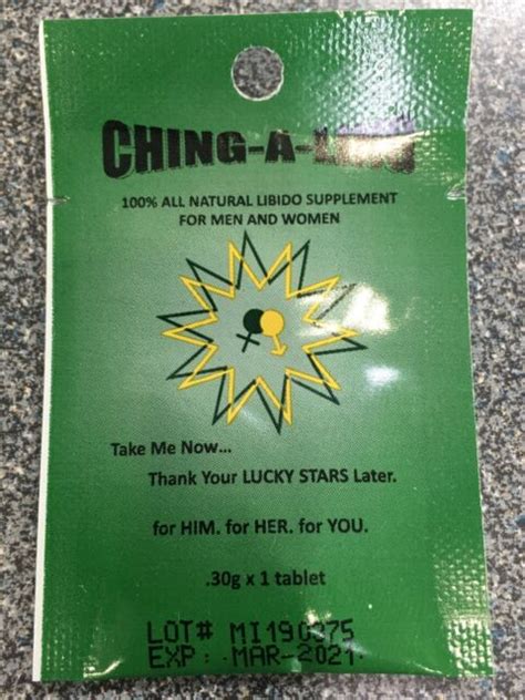 25 Pills Ching-a-ling Herbal Sexual Supplement for Men and Women Fast for sale online | eBay