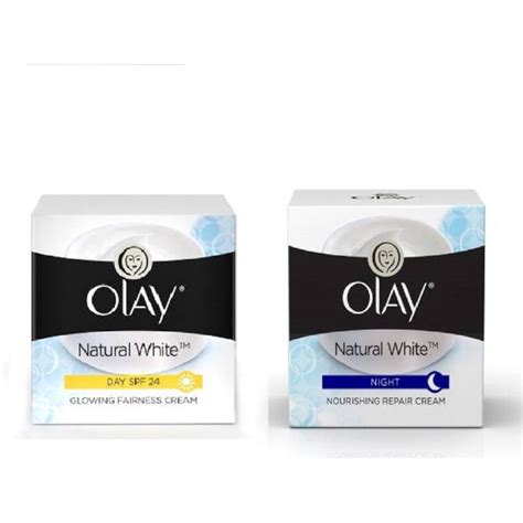 OLAY - Natural Aura Fairness Cream SPF 15 50g + Natural Aura Night Cream 50g (100 ml) | Shopee India