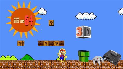 Super Mario Bros 64 N64 Rom Hack - YouTube