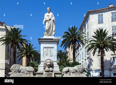 Ajaccio corsica napoleon bonaparte statue hi-res stock photography and ...