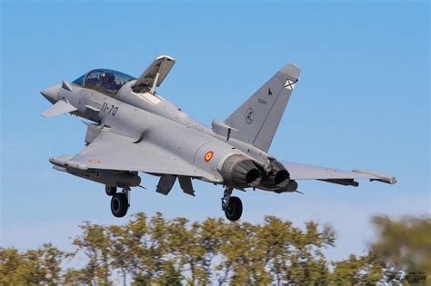 Callsign (Dollars 01) Spanish Air Force Eurofighter EF 2000 Typhoon T ...